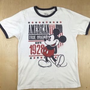 Disney Mickey Mouse Mens Medium T-Shirt American True Original Est 1928
